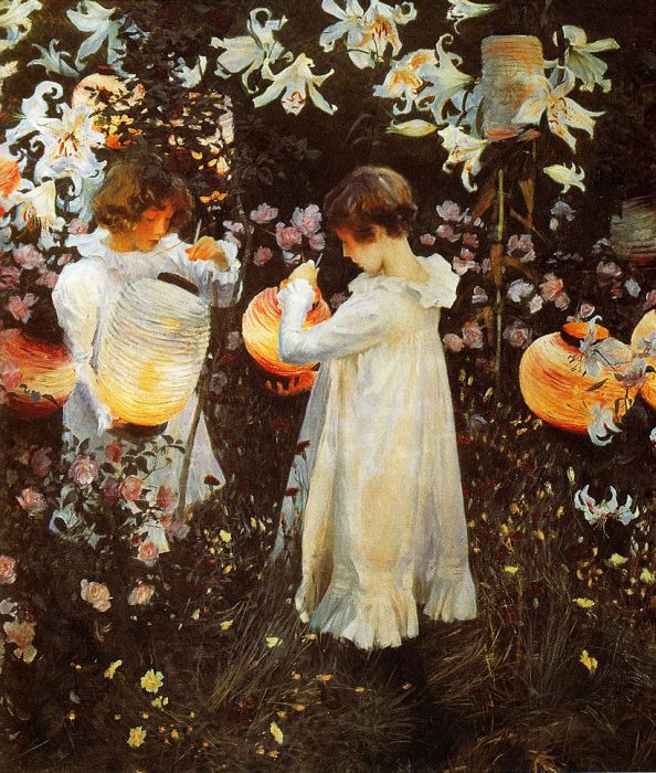John Singer Sargent: Carnation, Lily, Lily, Rose, 1885/86