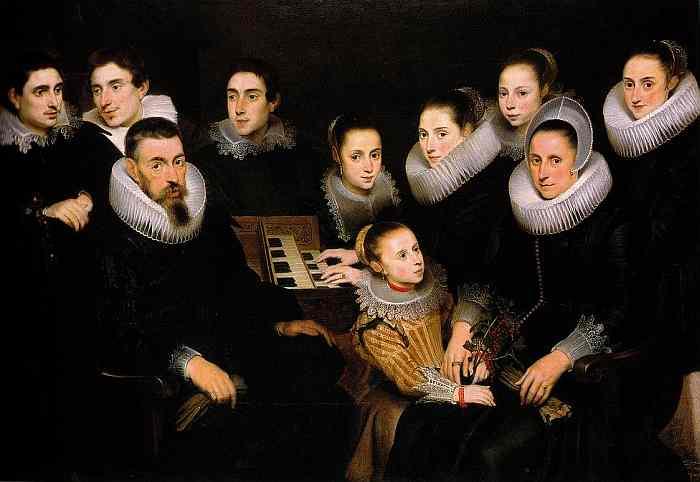 Cornelis de Vos: Familienbild, um 1618